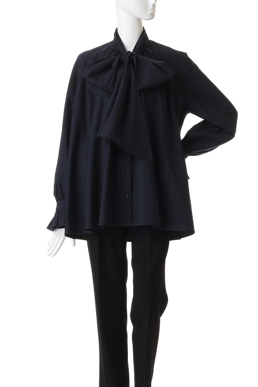 martiniqueボウタイ　リボンブラウス martinique(マルティニーク)｜【別注】【BOURRIENNE】CELESTE