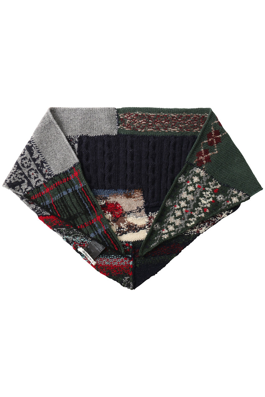 martinique 【CURRENTAGE】Patchwork バンダナ (ネイビー, F) マルティニーク ELLE SHOP martinique 【CURRENTAGE】Patchwork バンダナ (ネイビー, F) マルティニーク ELLE SHOP