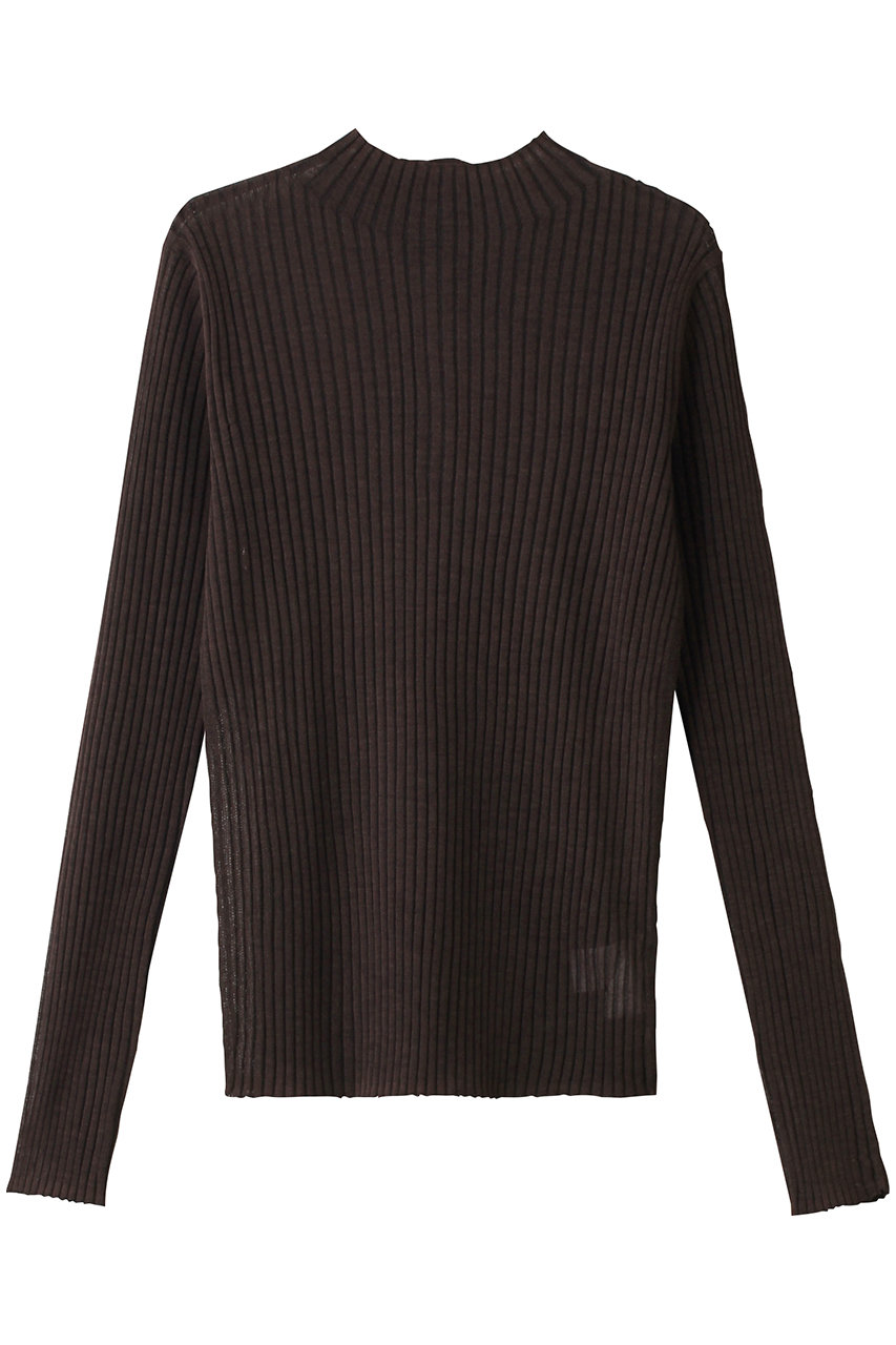 martinique シアープレーティングニット (ブラウン, F) マルティニーク ELLE SHOP martinique シアープレーティングニット (ブラウン, F) マルティニーク ELLE SHOP