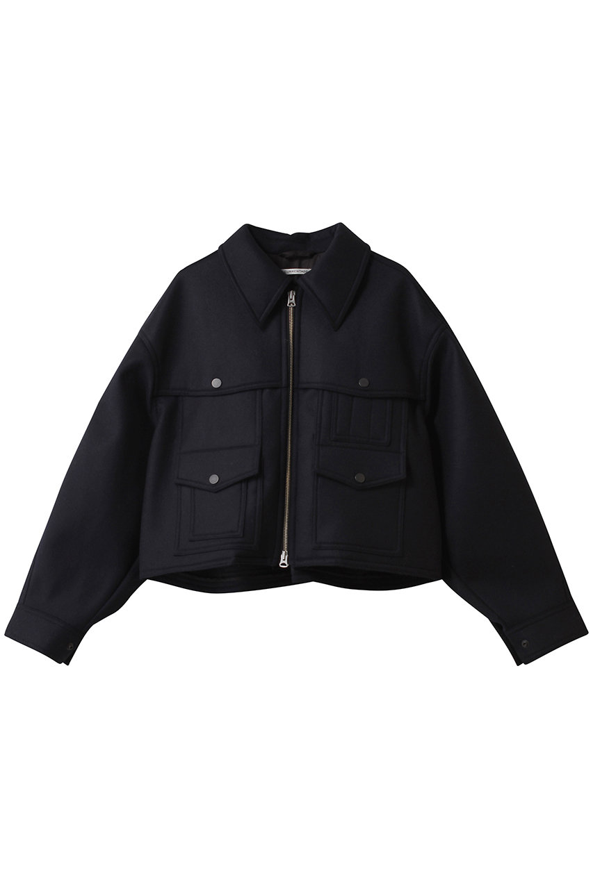 martinique 【CURRENTAGE】Bonded ジャケット (ネイビー, 1) マルティニーク ELLE SHOP martinique 【CURRENTAGE】Bonded ジャケット (ネイビー, 1) マルティニーク ELLE SHOP