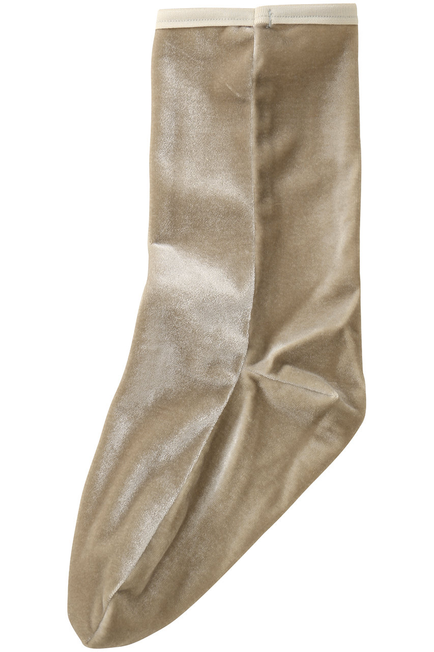 martinique 【SIMONE WILD】ベルベットソックス (トープ, F) マルティニーク ELLE SHOP martinique 【SIMONE WILD】ベルベットソックス (トープ, F) マルティニーク ELLE SHOP