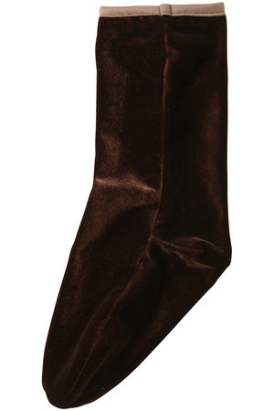 マルティニーク/martiniqueの【SIMONE WILD】ベルベットソックス(140700/140701)