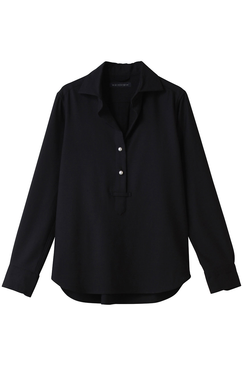 martinique 《定番》サキソニーパールスキッパー (ネイビー, 1) マルティニーク ELLE SHOP