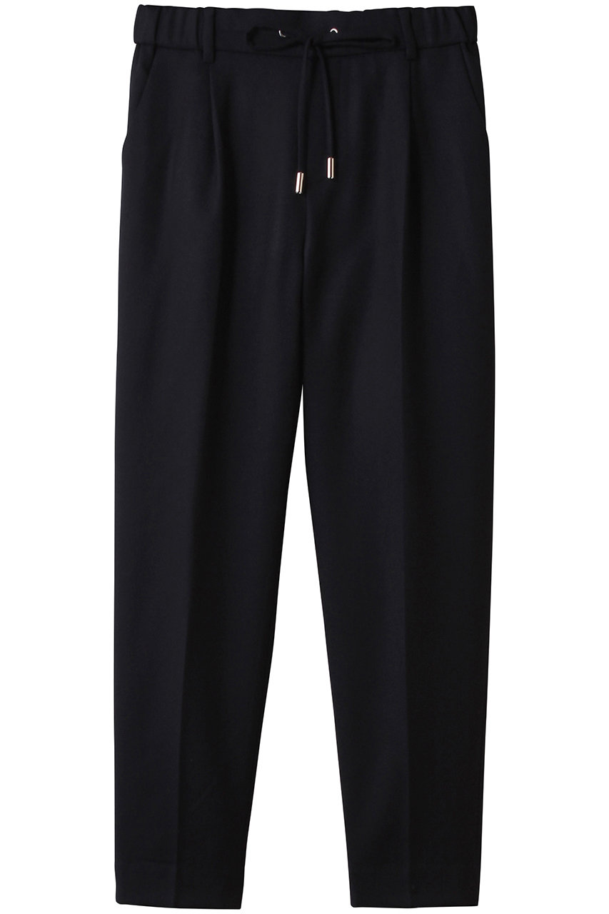 martinique 《定番》サキソニードロストパンツ (ネイビー, 1) マルティニーク ELLE SHOP