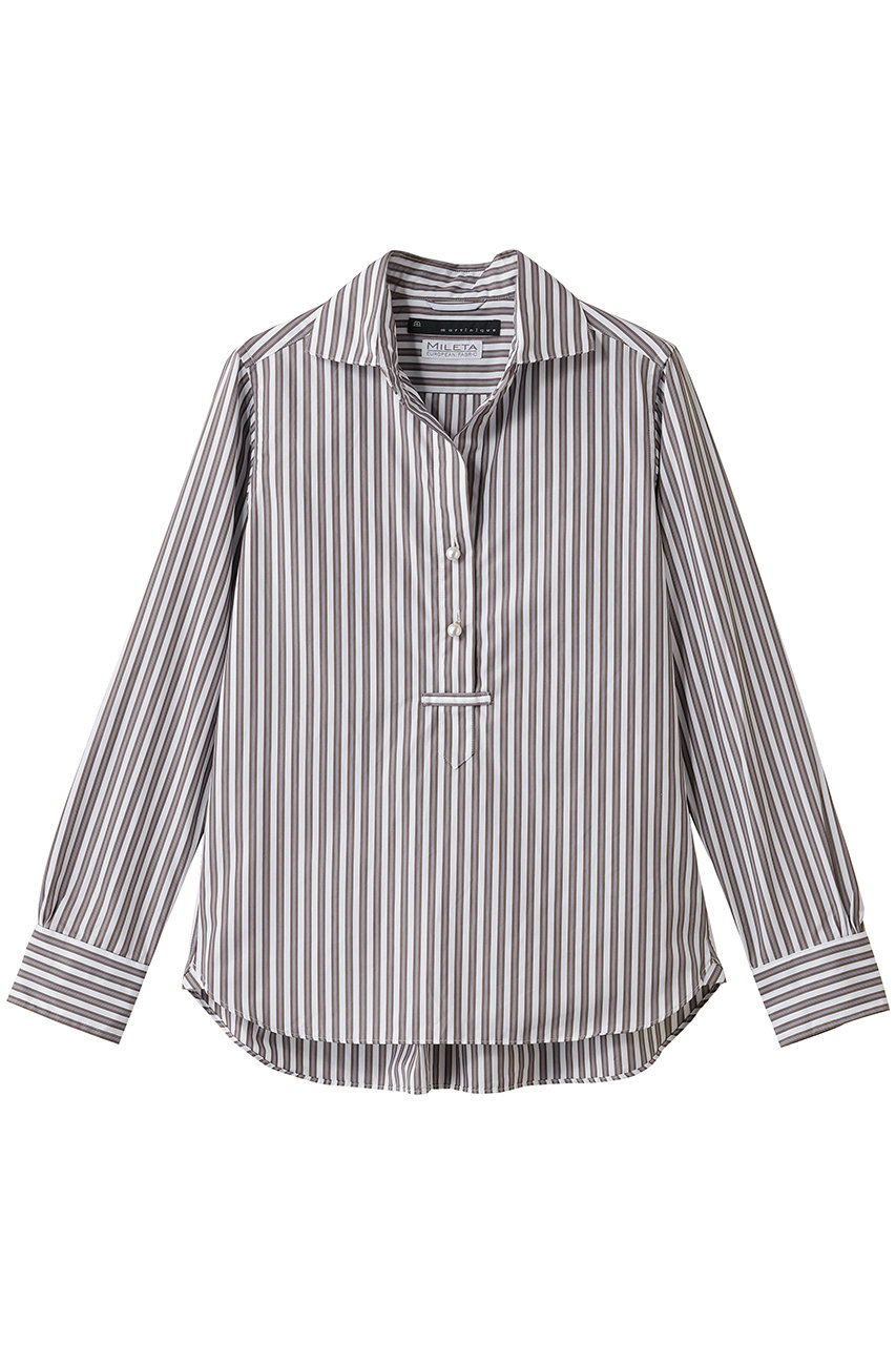 martinique ブラウス (ストライプ, 1) マルティニーク ELLE SHOP martinique ブラウス (ストライプ, 1) マルティニーク ELLE SHOP