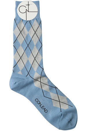 マルティニーク/martiniqueの【CONLEAD】Argyle wool  Short ソックス(140700/140701)