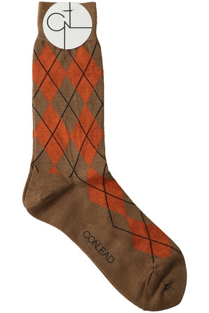 マルティニーク/martiniqueの【CONLEAD】Argyle wool  Short ソックス(140700/140701)