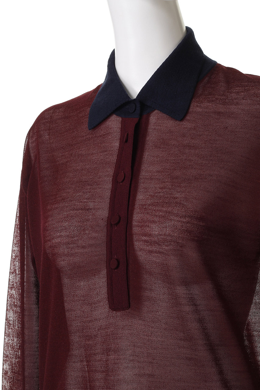 新品タグ付★MORABITOプルミエ ボルドー フレアシルエット トップス 38 シングルミニボアブルゾン（ブルゾン）｜EMODA（エモダ）の