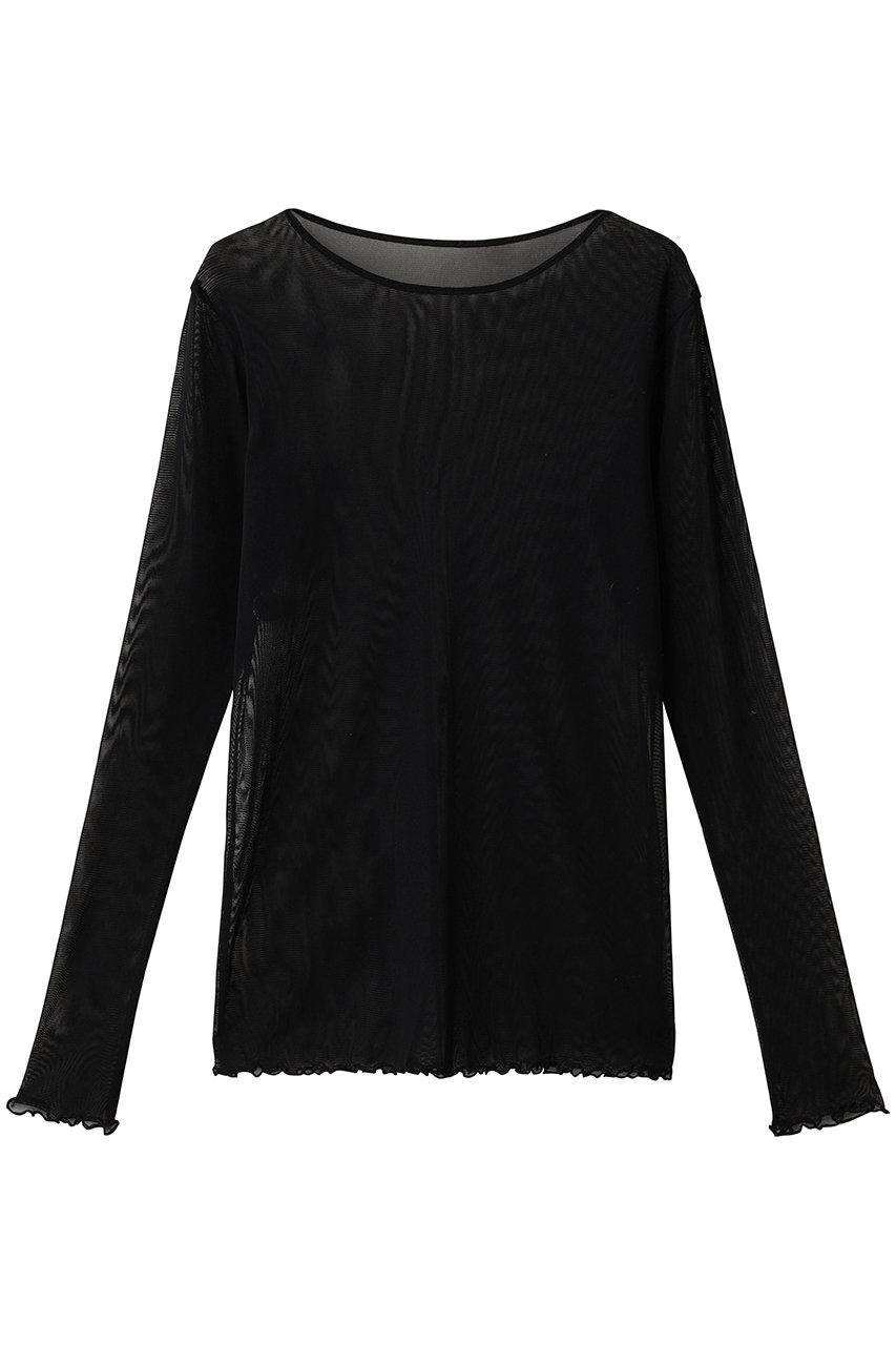 martinique チュールネットプルオーバー (ブラック, F) マルティニーク ELLE SHOP martinique チュールネットプルオーバー (ブラック, F) マルティニーク ELLE SHOP