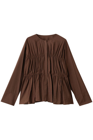 マルティニーク/martiniqueのモダールシルクティアードブラウス(110400/110403)