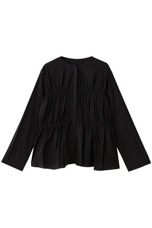 マルティニーク/martiniqueのモダールシルクティアードブラウス(110400/110403)