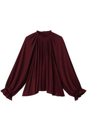 マルティニーク/martiniqueのプリーツブラウス(110400/110403)