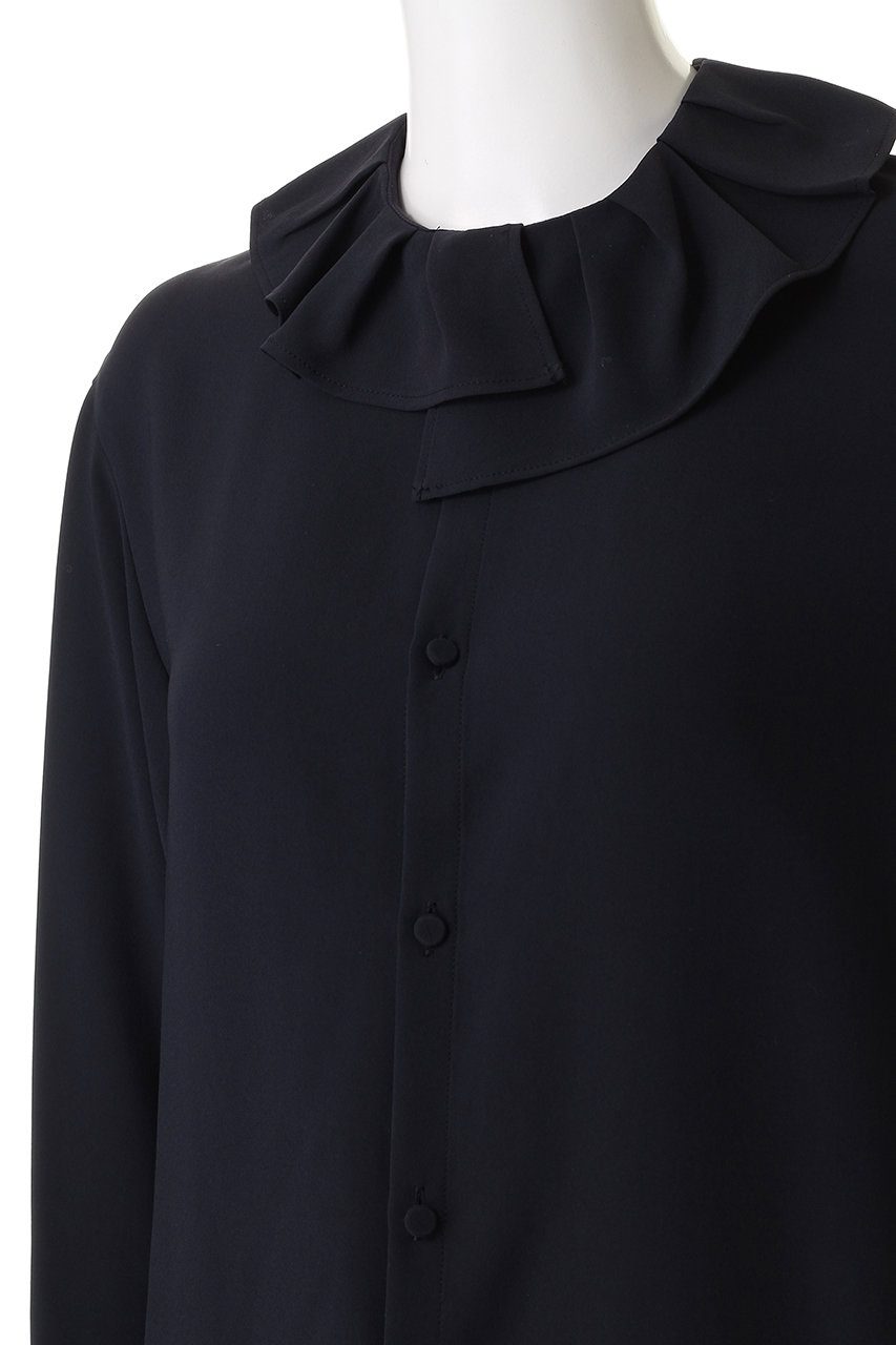 martinique(マルティニーク)｜アシンメトリーカラーブラウス/オフ