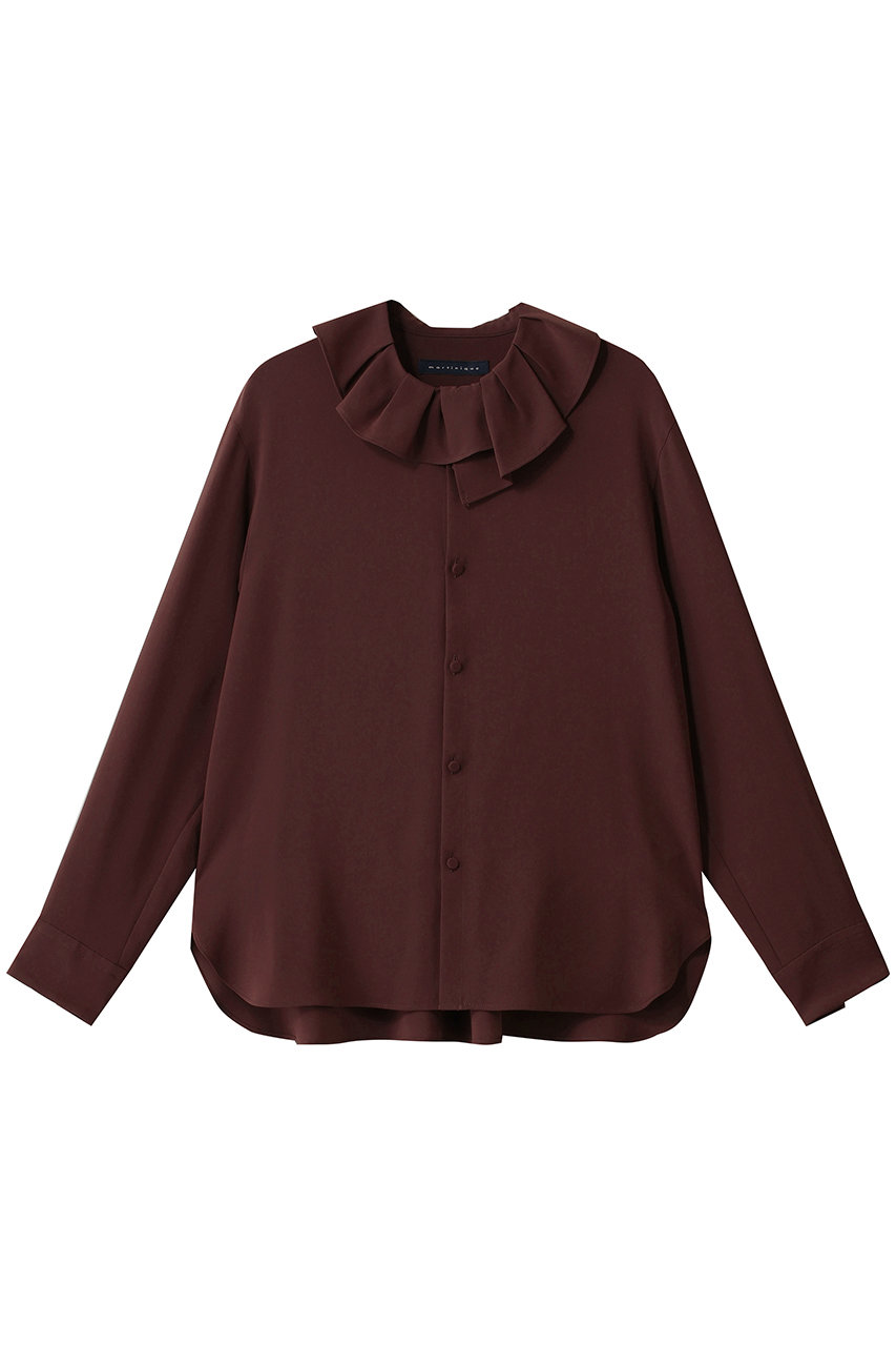 martinique アシンメトリーカラーブラウス (ボルドー, F) マルティニーク ELLE SHOP martinique アシンメトリーカラーブラウス (ボルドー, F) マルティニーク ELLE SHOP