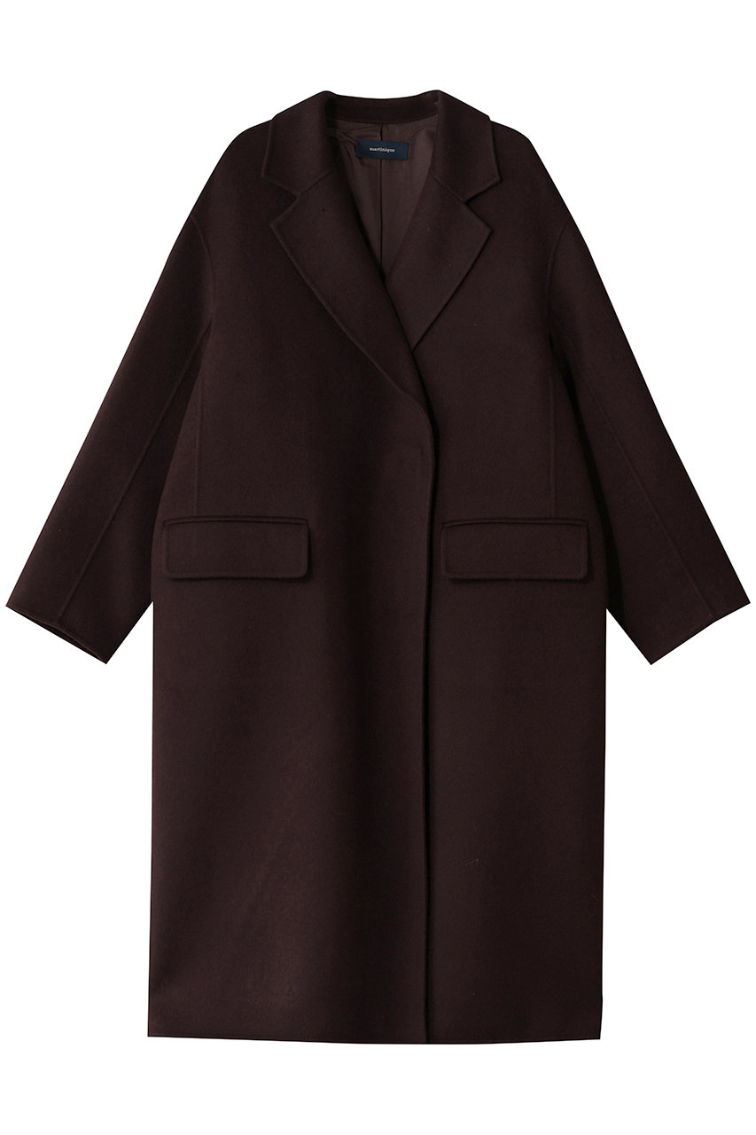 martinique ESSENTIAL チェスターコート (ブラウン, F) マルティニーク ELLE SHOP martinique ESSENTIAL チェスターコート (ブラウン, F) マルティニーク ELLE SHOP