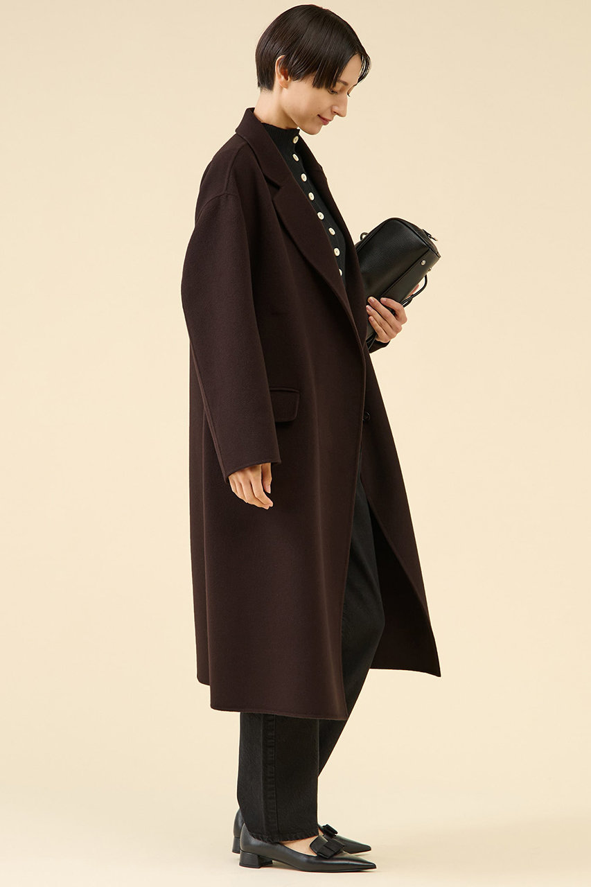 martinique(マルティニーク)｜ESSENTIAL チェスターコート/ブラウン の