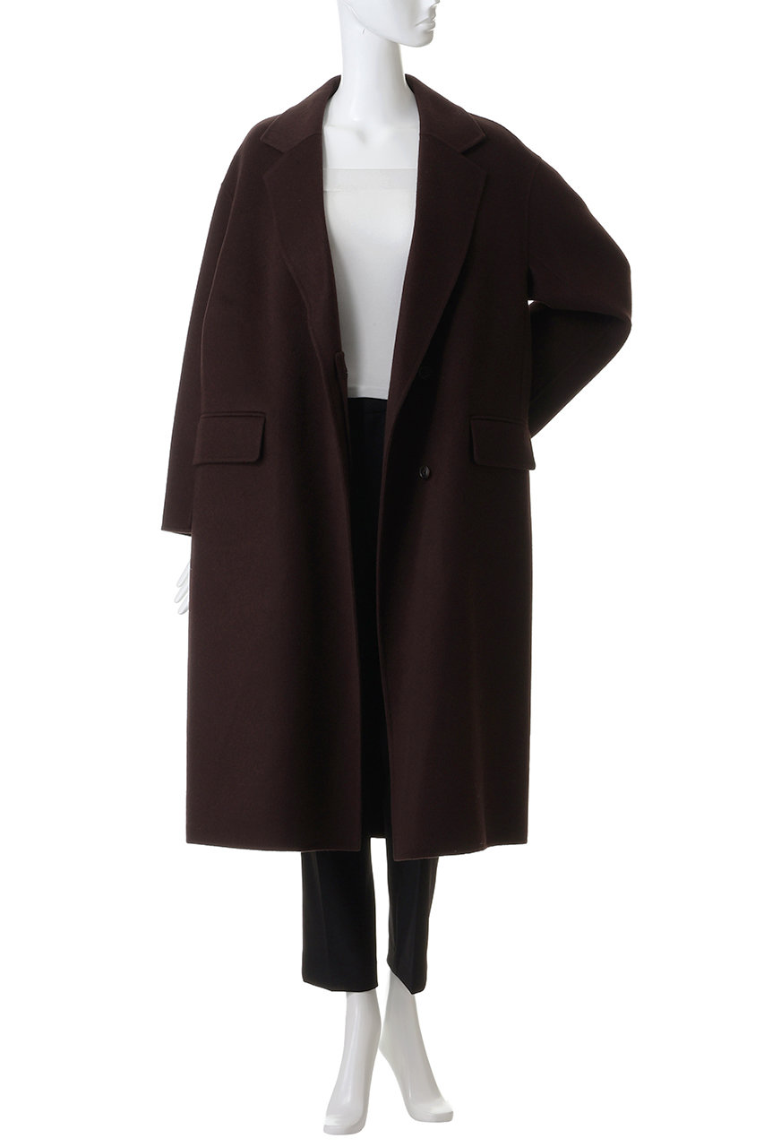 martinique(マルティニーク)｜ESSENTIAL チェスターコート/ブラウン の