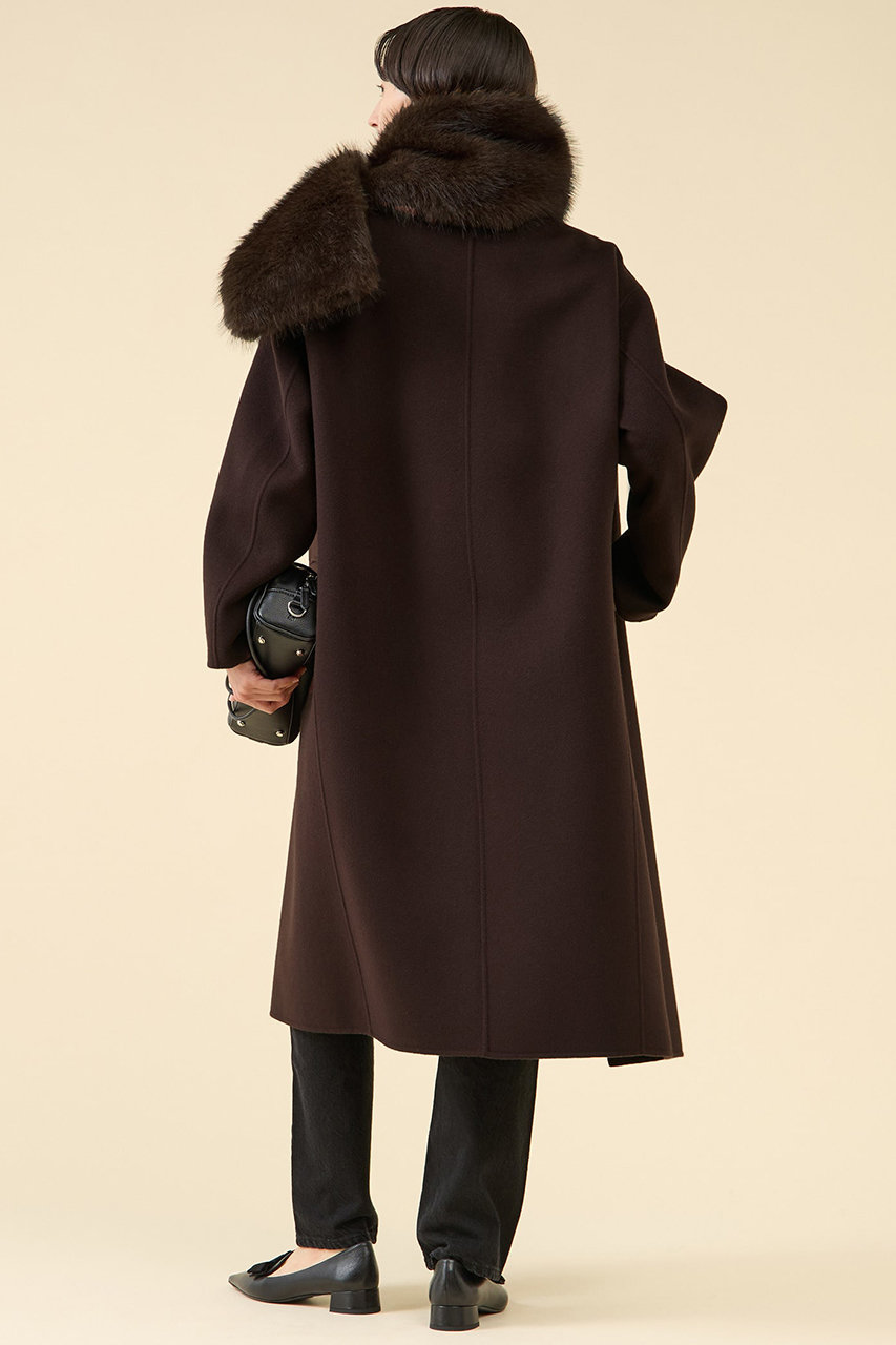 martinique(マルティニーク)｜ESSENTIAL チェスターコート/ブラウン の