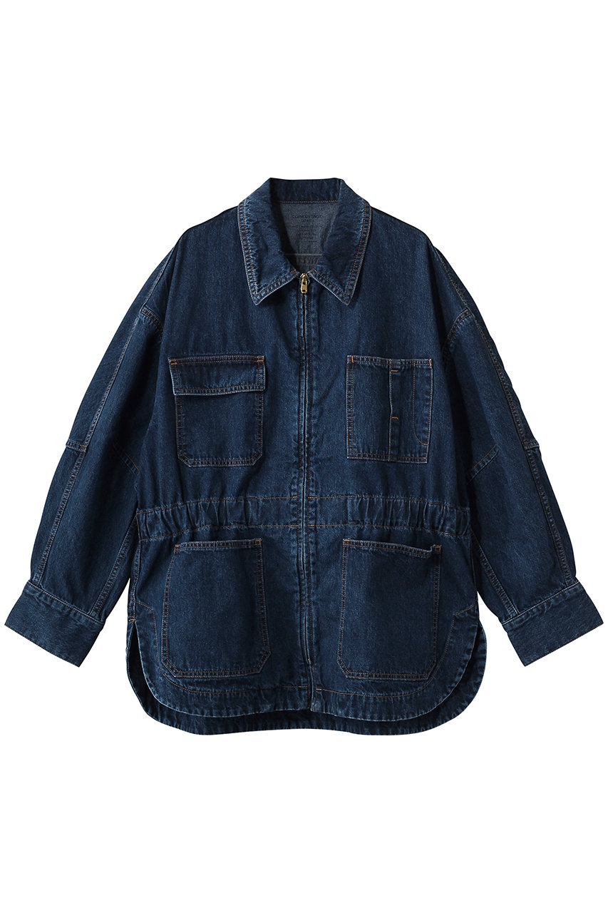 マルティニーク/martiniqueの【CURRENTAGE】デニムカバーオール(インディゴブルー/A2551FJM504)