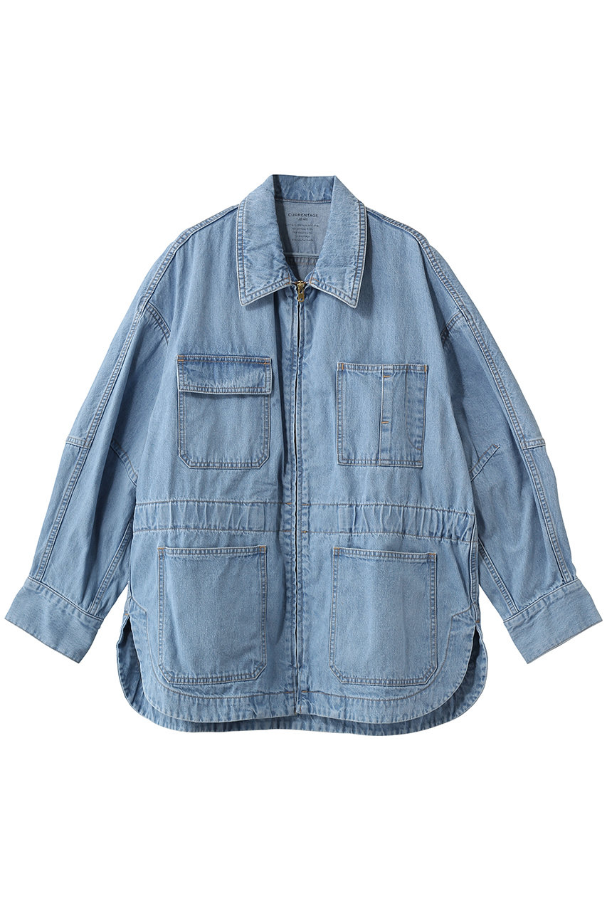 マルティニーク/martiniqueの【CURRENTAGE】デニムカバーオール(インディゴサックス/A2551FJM504)