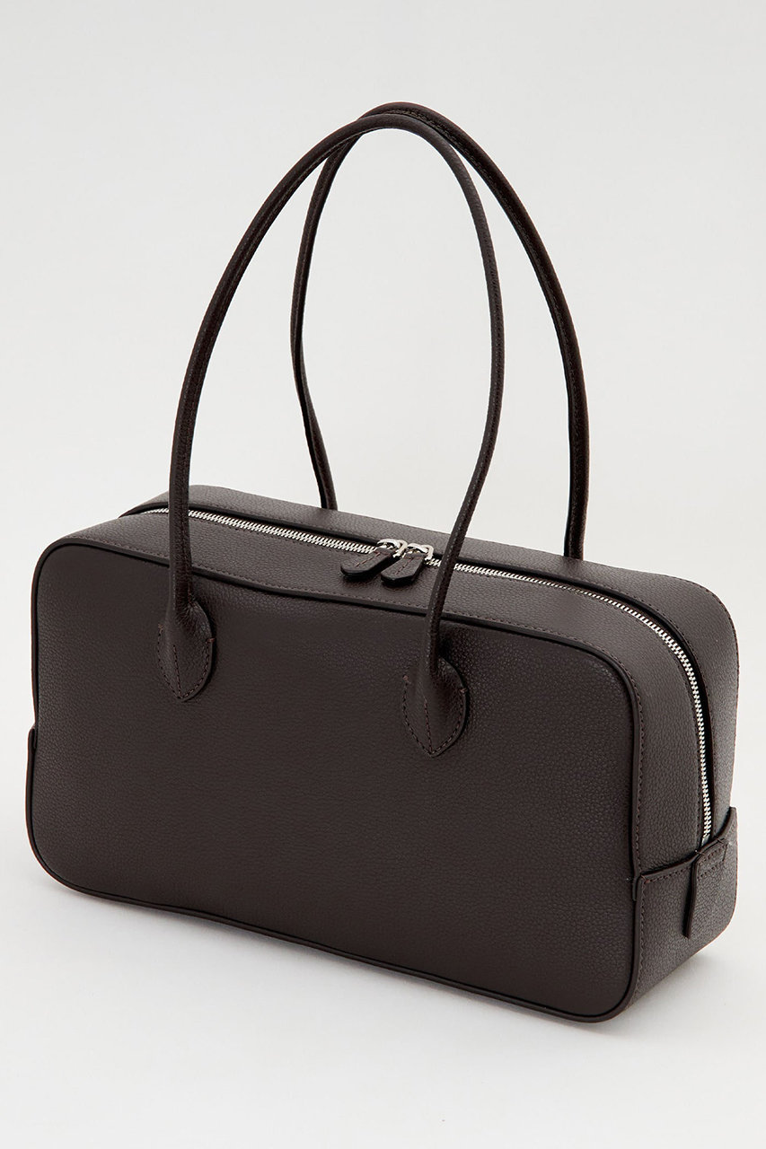 martinique 《別注》【MAISON CANAU】EWボックスボストン シュリンクレザー (ブラウン, F) マルティニーク ELLE SHOP martinique 《別注》【MAISON CANAU】EWボックスボストン シュリンクレザー (ブラウン, F) マルティニーク ELLE SHOP