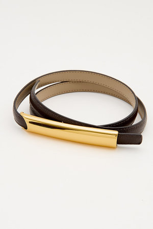 【ATELIER AMBOISE】バーバックルベルト