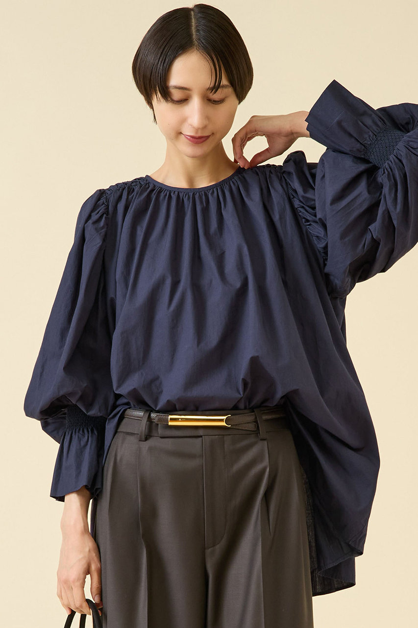 martinique 【MARIHA】そよ風のブラウス(一部別注カラー) (ネイビー, F) マルティニーク ELLE SHOP martinique 【MARIHA】そよ風のブラウス(一部別注カラー) (ネイビー, F) マルティニーク ELLE SHOP