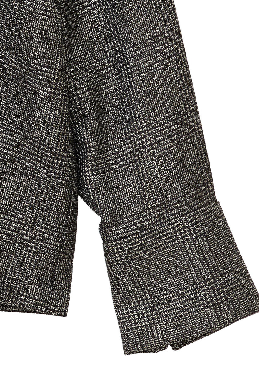 美品 martinique ギンガムチェックスキッパーブラウス マルティニーク martinique(マルティニーク)｜【l'heritage martinique】ブライト