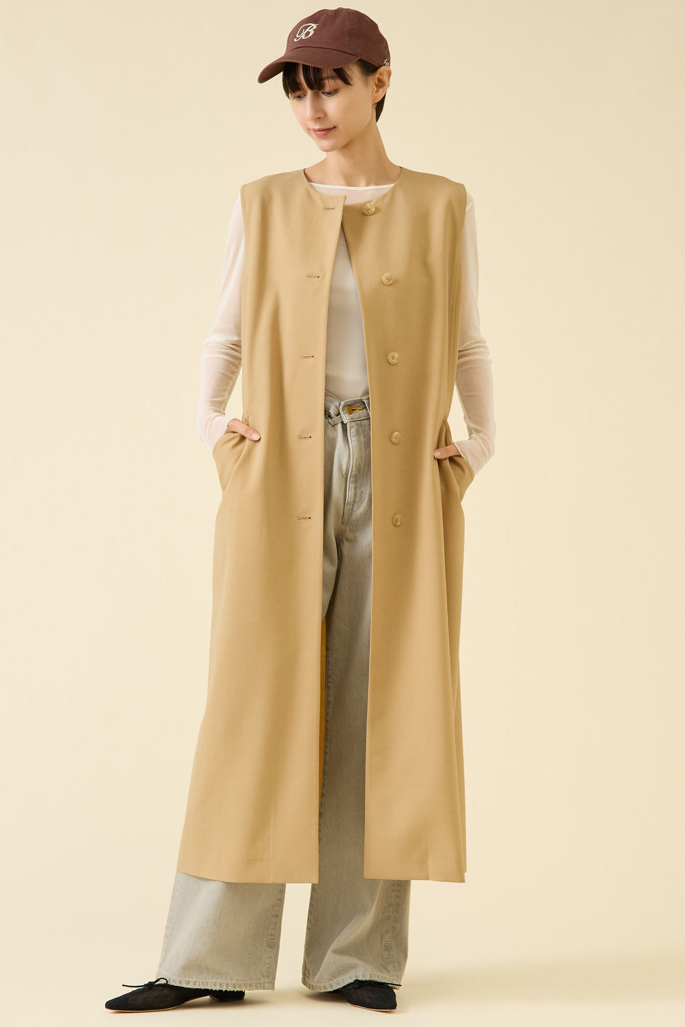 martinique TW2WAYストレッチジレワンピース(セットアップ可) (ベージュ, F) マルティニーク ELLE SHOP martinique TW2WAYストレッチジレワンピース(セットアップ可) (ベージュ, F) マルティニーク ELLE SHOP
