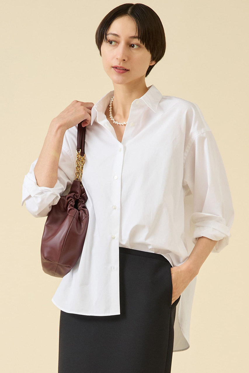 martinique Essential スタンダードシャツ (ホワイト, F) マルティニーク ELLE SHOP martinique Essential スタンダードシャツ (ホワイト, F) マルティニーク ELLE SHOP