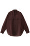 シアーシャツ(セットアップ可) マルティニーク/martinique ボルドー