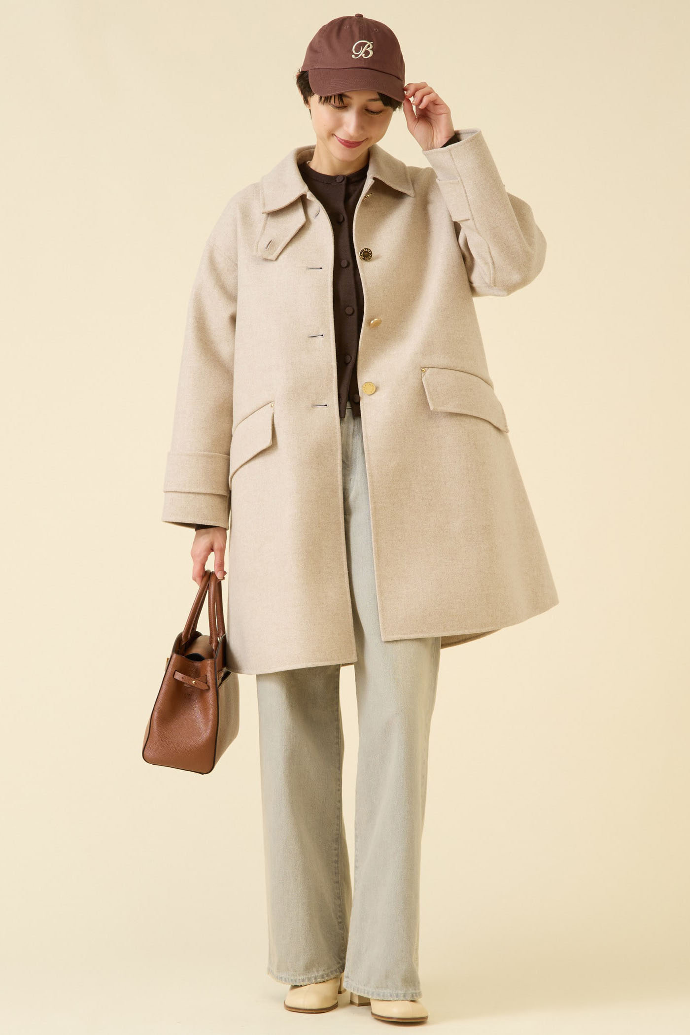martinique 《別注》【MACKINTOSH】HUMBIE SL MB EX ダブルフェイス (ライトベージュ, F(6)) マルティニーク ELLE SHOP martinique 《別注》【MACKINTOSH】HUMBIE SL MB EX ダブルフェイス (ライトベージュ, F(6)) マルティニーク ELLE SHOP