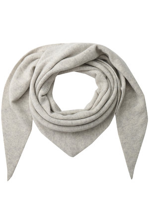 マルティニーク/martiniqueの【ASAUCE MELER】シームレストライアングルカシミヤニットストール(140100/140101)