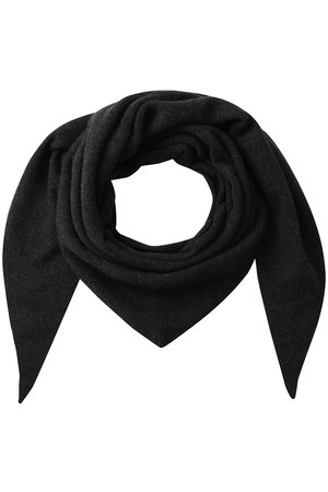 マルティニーク/martiniqueの【ASAUCE MELER】シームレストライアングルカシミヤニットストール(140100/140101)