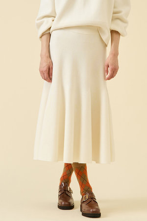 マルティニーク/martiniqueのミラノリブスカート（セットアップ可）(110700/110703)