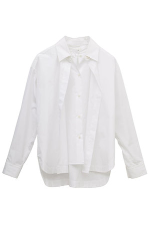 マルティニーク/martiniqueの【l’heritage martinique】トマスメイソン フェイクレイヤードシャツ(110400/110403)