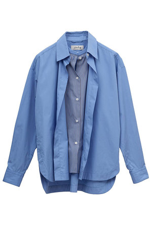 マルティニーク/martiniqueの【l’heritage martinique】トマスメイソン フェイクレイヤードシャツ(110400/110403)