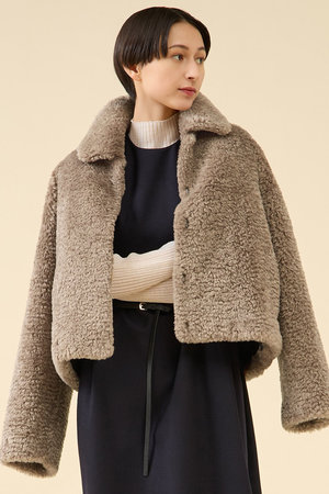 マルティニーク/martiniqueのフェイクファーブルゾン(110800/110802)