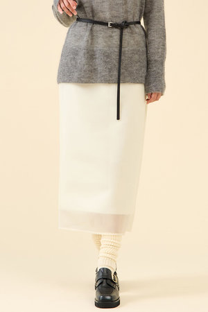 マルティニーク/martiniqueのシアーダンボールスカート(110700/110703)