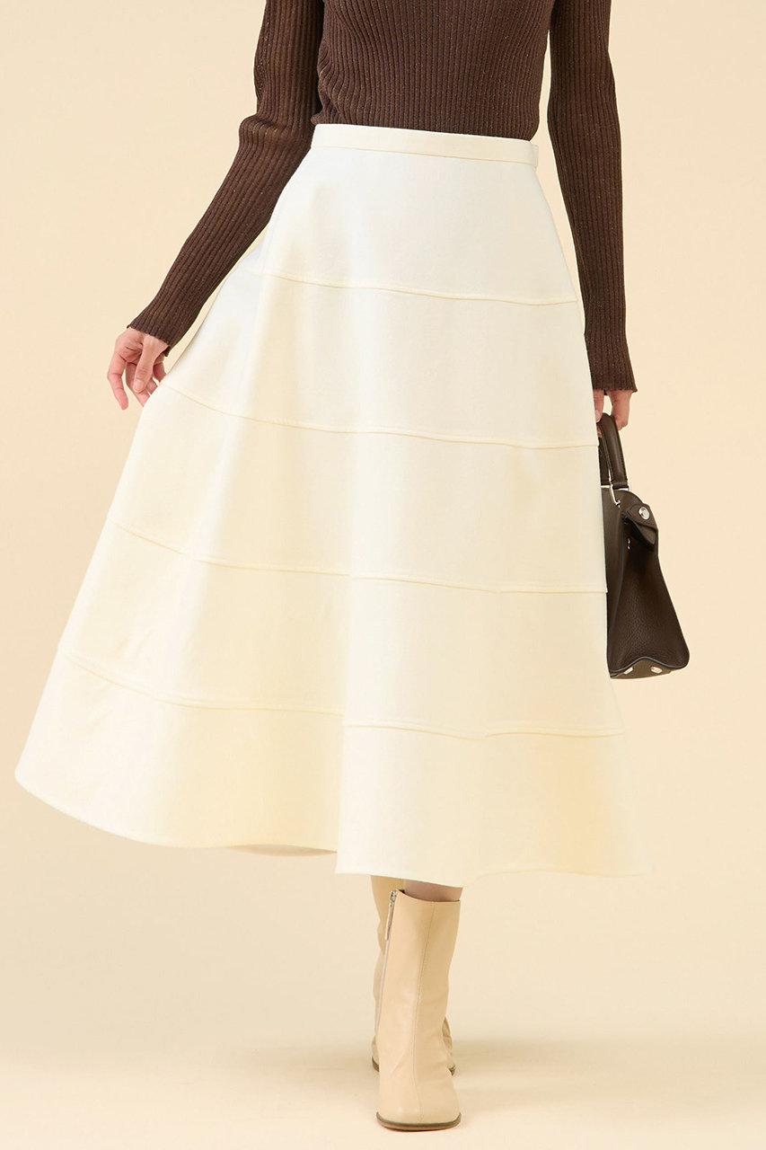 martinique パネルフレアスカート (オフ, 1) マルティニーク ELLE SHOP martinique パネルフレアスカート (オフ, 1) マルティニーク ELLE SHOP