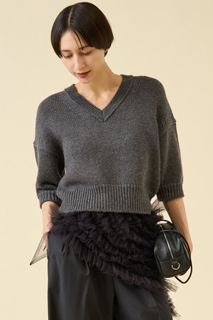 マルティニーク/martiniqueのローゲージウールプルオーバー(アンサンブル可)(110300/110301)