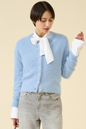 新品未使用　マルティニーク　パール付きカーディガン martinique / マルティニーク | Pearl Cardigan パール
