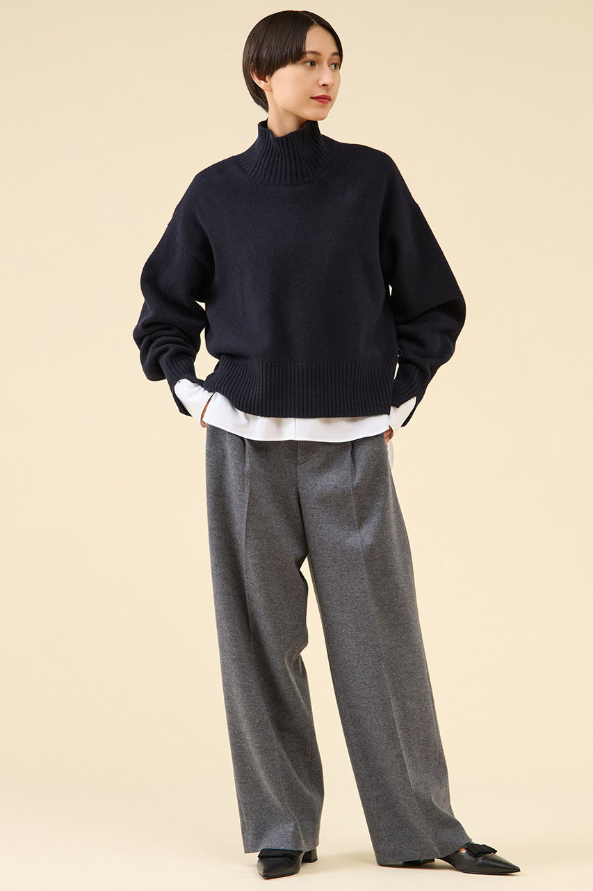 martinique(マルティニーク)｜《定番》カシミヤミックスウールタートル