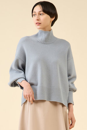 マルティニーク/martiniqueの《定番》カシミヤミックスウールタートル(110300/110301)