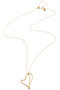 【BAR JEWELLERY】DANHE-CHA-187G ハートネックレス マルティニーク/martinique