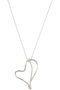 【BAR JEWELLERY】DANHE-CHA-187S ハートネックレス マルティニーク/martinique シルバー