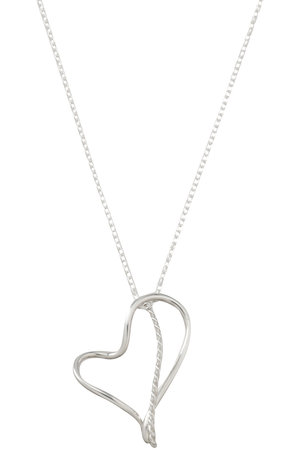 マルティニーク/martiniqueの【BAR JEWELLERY】DANHE-CHA-187S ハートネックレス(150200/150201)