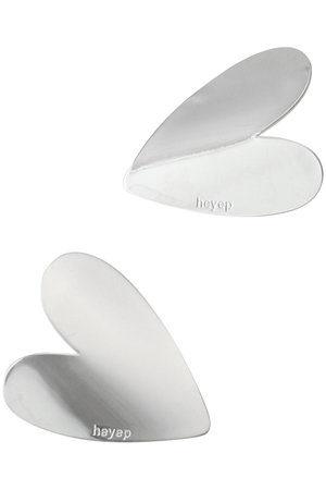 マルティニーク/martiniqueの【heyep】ハートモチーフヘアクリップ2個セット(140300/140303)