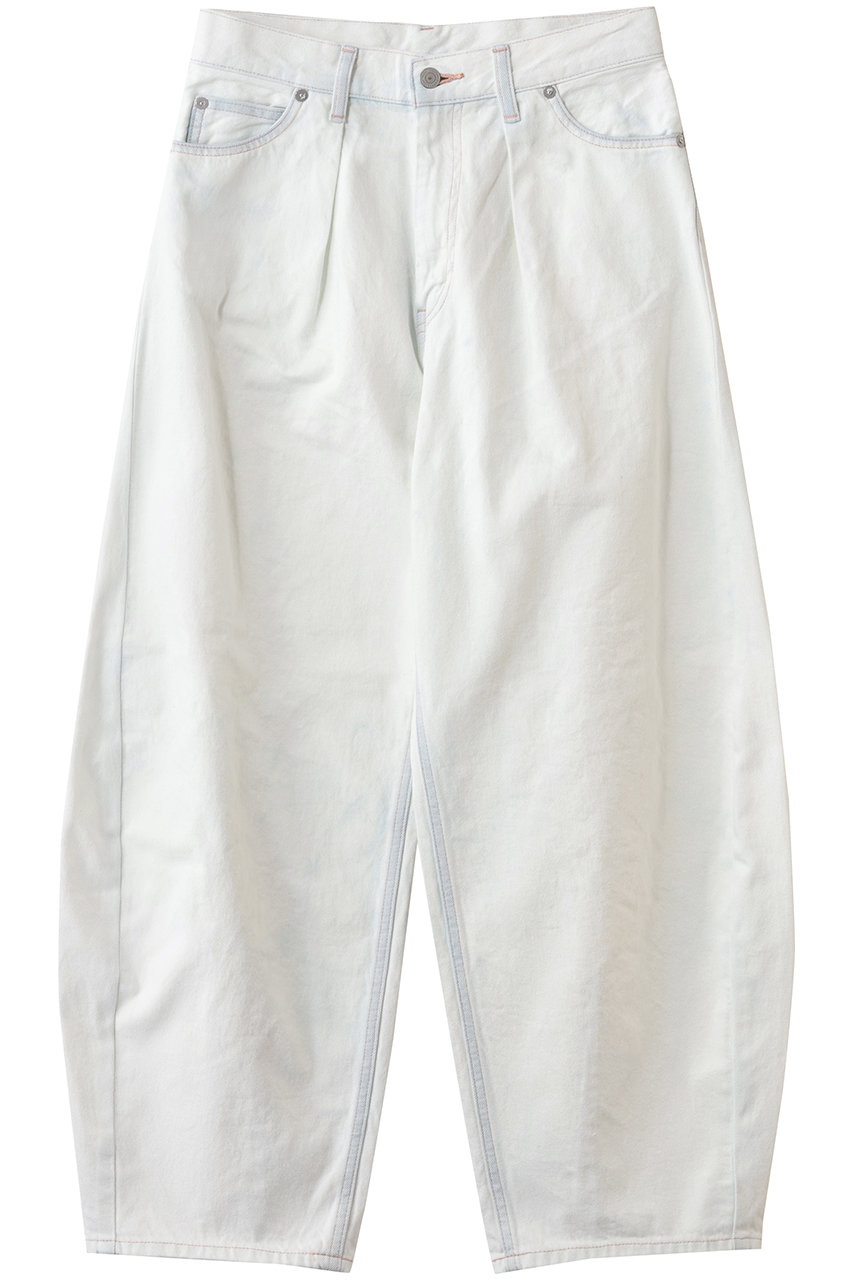 マルティニーク/martiniqueの【CURRENTAGE】デニムバレルパンツ(ホワイト/A2561FP 502)