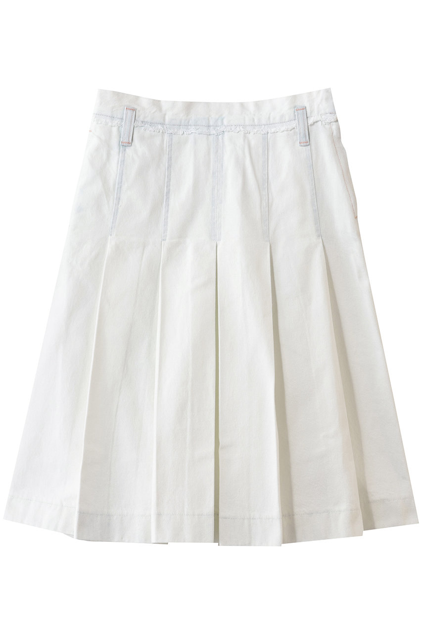 マルティニーク/martiniqueの【CURRENTAGE】デニムスカート(ホワイト/A2561FS 506)